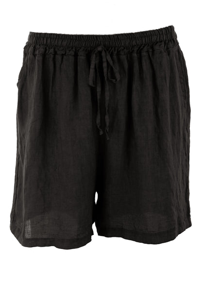 2 Pocket Linen Shorts