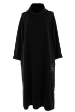 Load image into Gallery viewer, Cowl Neck Side Slit Corduroy Midi
