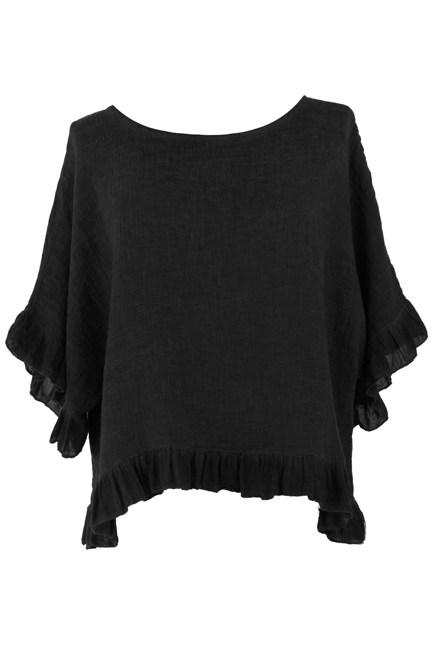 Frill Hem Teabag Top