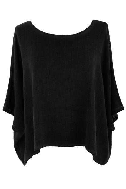 Button Detail Back Teabag Top