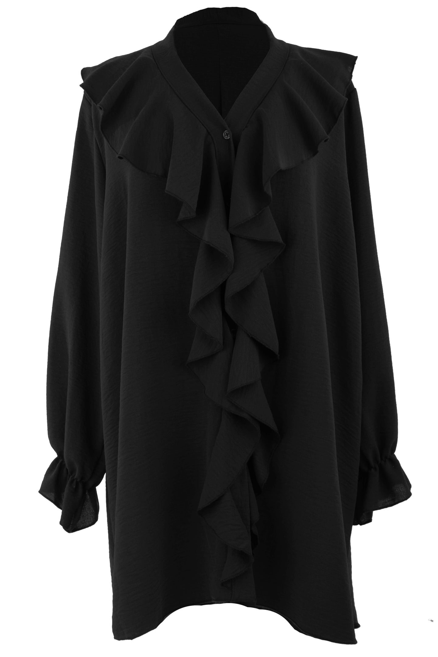 Ruffle Tunic Shirt