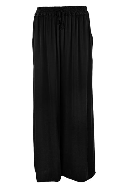 Satin Wide Leg Trouser