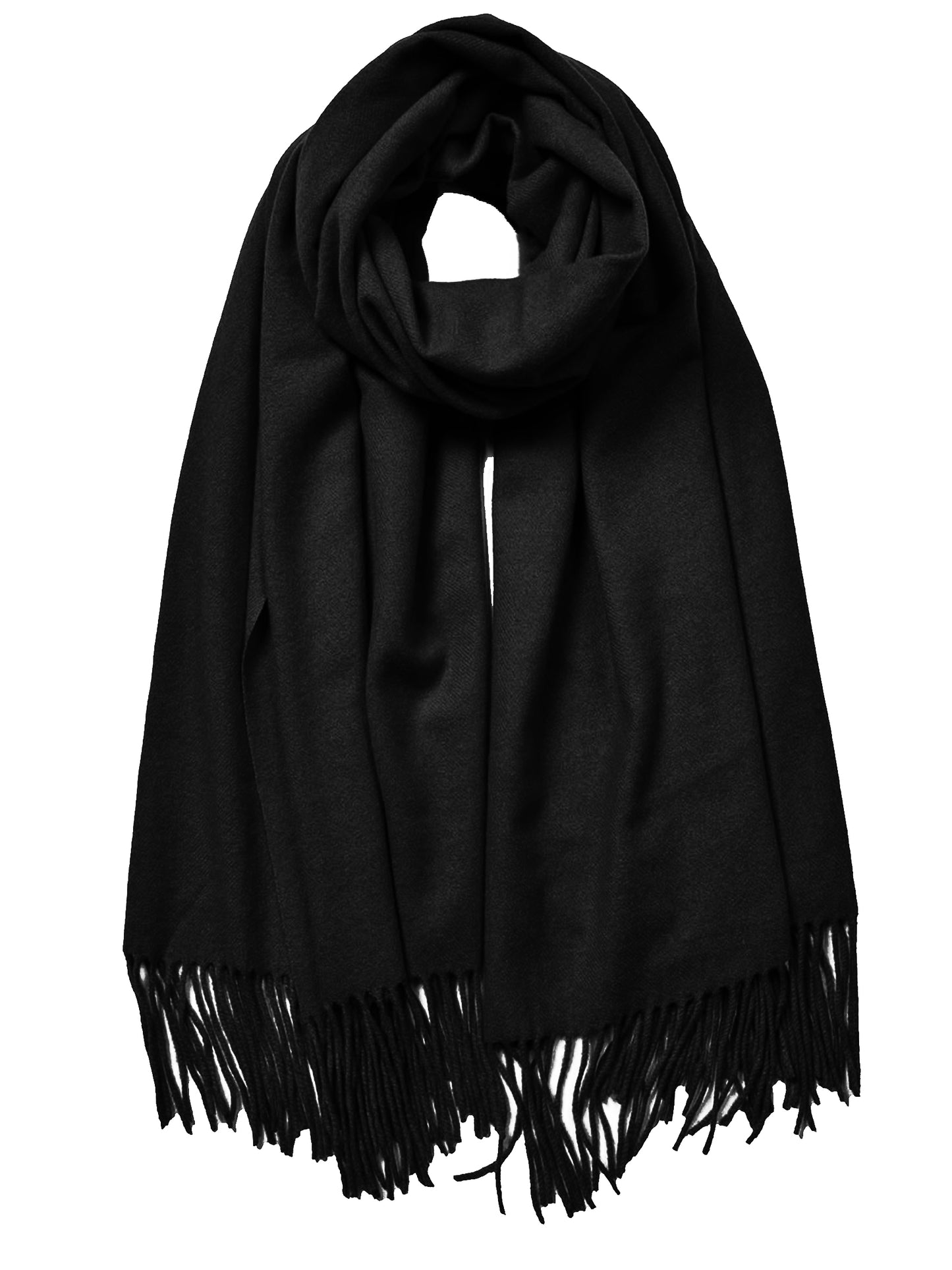 Plain Cashmere Scarf
