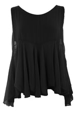 Load image into Gallery viewer, Sleeveless Swing Silk Top
