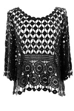 Load image into Gallery viewer, Crochet Top with Vest
