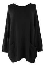 Load image into Gallery viewer, 2 Pocket Soft Ribbed Knit Jumper
