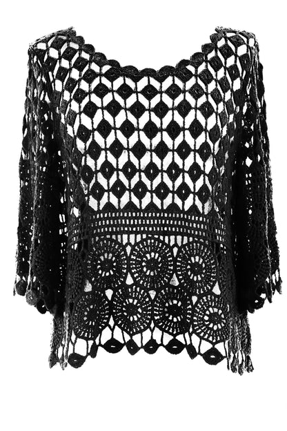 Crochet Top with Vest