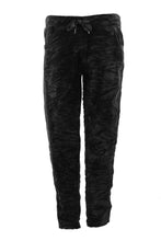 Load image into Gallery viewer, Diamante Stripe Velvet Trouser
