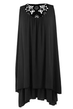 Load image into Gallery viewer, Sleeveless Crochet Back Layered Dress
