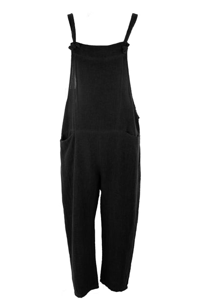 Hopsack Linen Dungaree