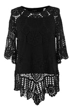 Load image into Gallery viewer, Scoop Hem Crochet Top
