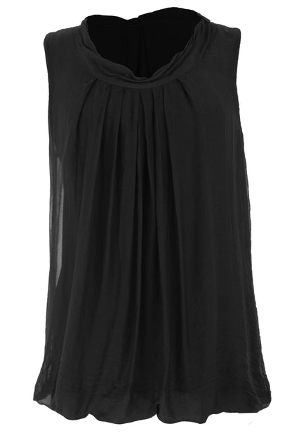 Puffball Silk Vest