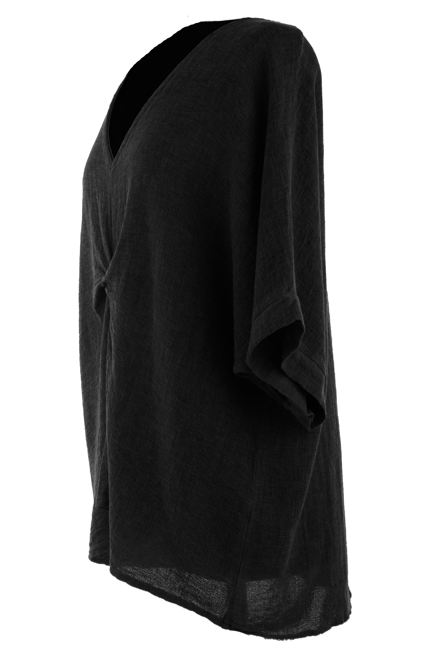 Twist Front Teabag Linen Top