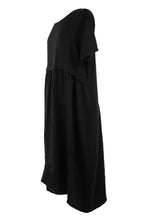 Load image into Gallery viewer, Pleat Detail Linen Dress
