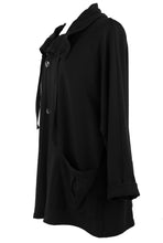Load image into Gallery viewer, Rushed Collar Jersey Jacket
