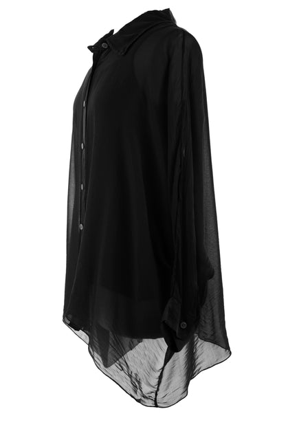 2 Piece Silk Shirt with Vest