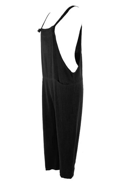 Hopsack Linen Dungaree