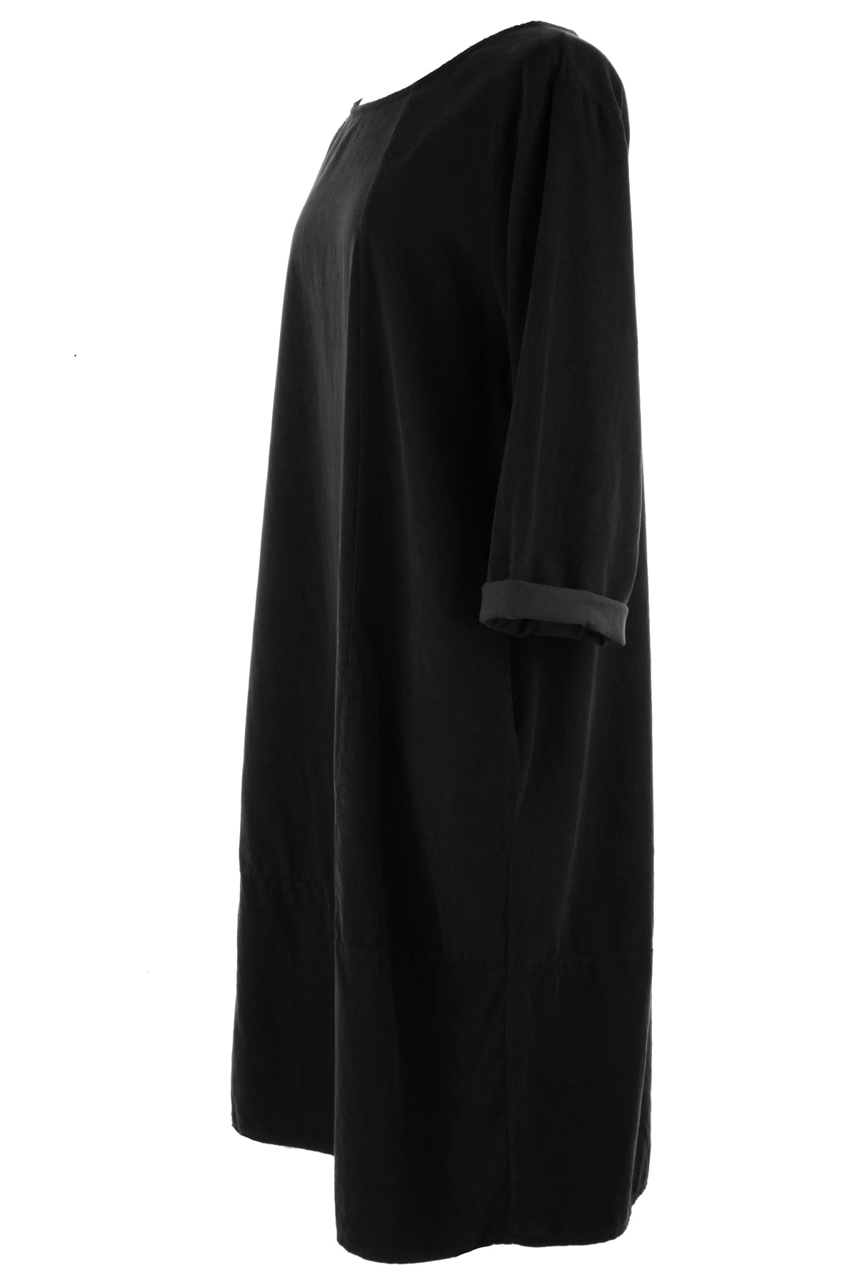 3/4 Sleeve Corduroy Dress