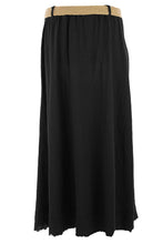 Load image into Gallery viewer, Button Detail Belted Linen Skirt
