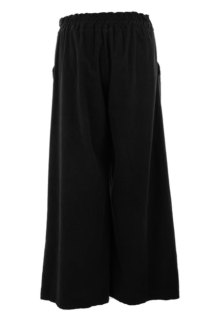 Side Button Detail Corduroy Trouser