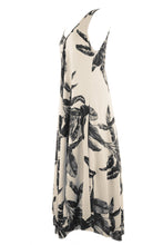 Load image into Gallery viewer, Sleeveless V Neck Palm Print Dress
