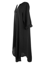 Load image into Gallery viewer, One Button Detail Midi Dress
