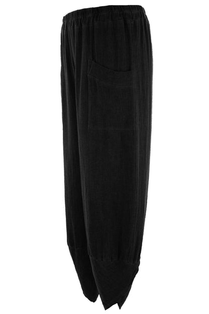 2 Pocket Barrel Leg Teabag Trouser