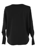 Load image into Gallery viewer, Sequin Sleeve Ribbed Jumper
