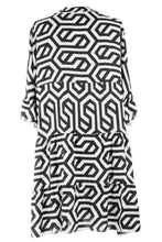 Load image into Gallery viewer, Geometric Tiered Tunic
