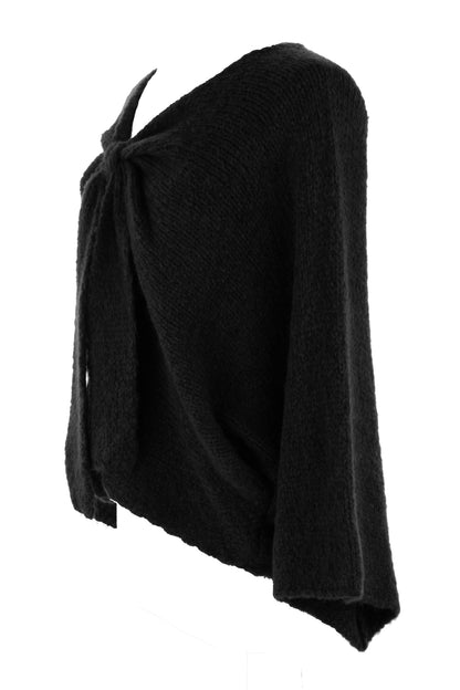 Bow Front Wool Jumper