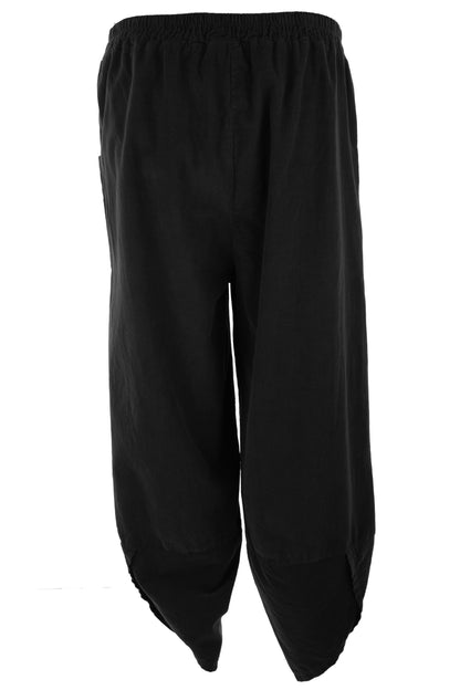 Tulip Ankle Barrel Leg Corduroy Trouser