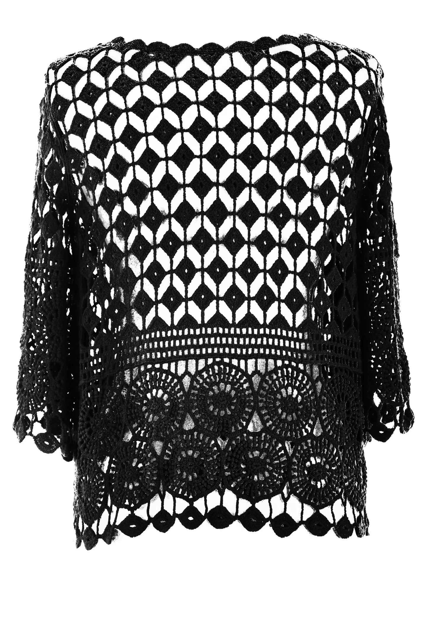 Crochet Top with Vest
