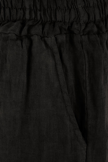 2 Pocket Linen Shorts
