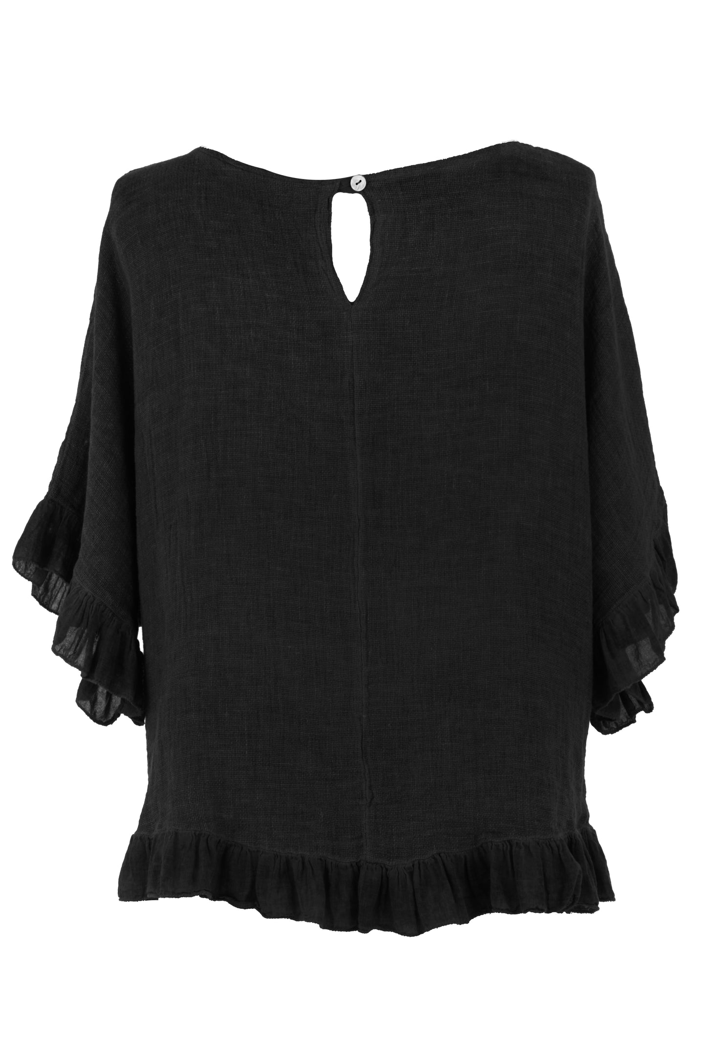 Frill Hem Teabag Top