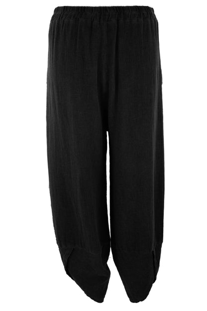 2 Pocket Barrel Leg Teabag Trouser