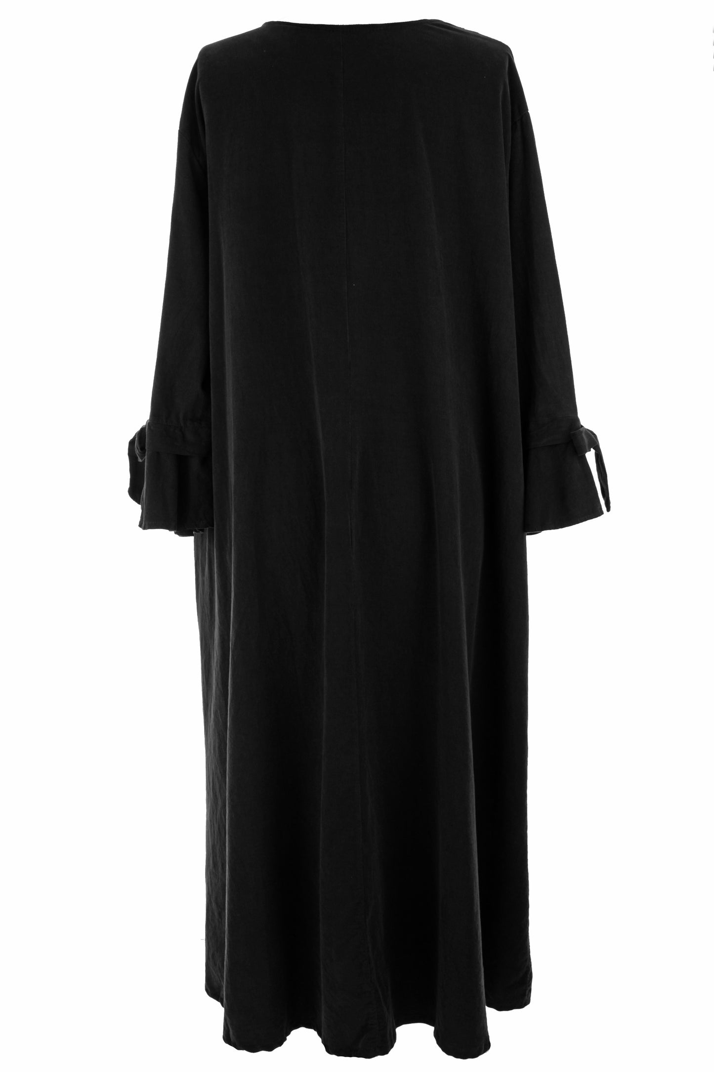 Flower Applique Corduroy Maxi