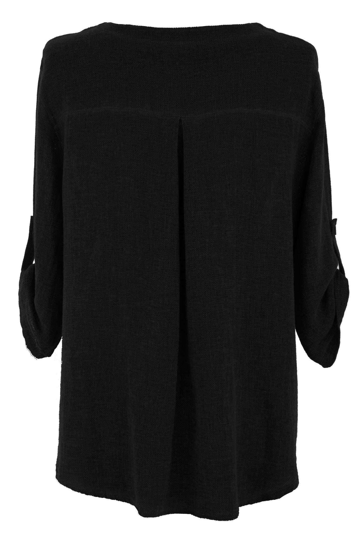 3 Button Detail Teabag Top