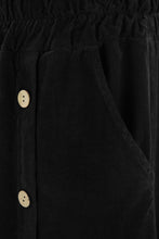 Load image into Gallery viewer, Side Button Detail Corduroy Trouser
