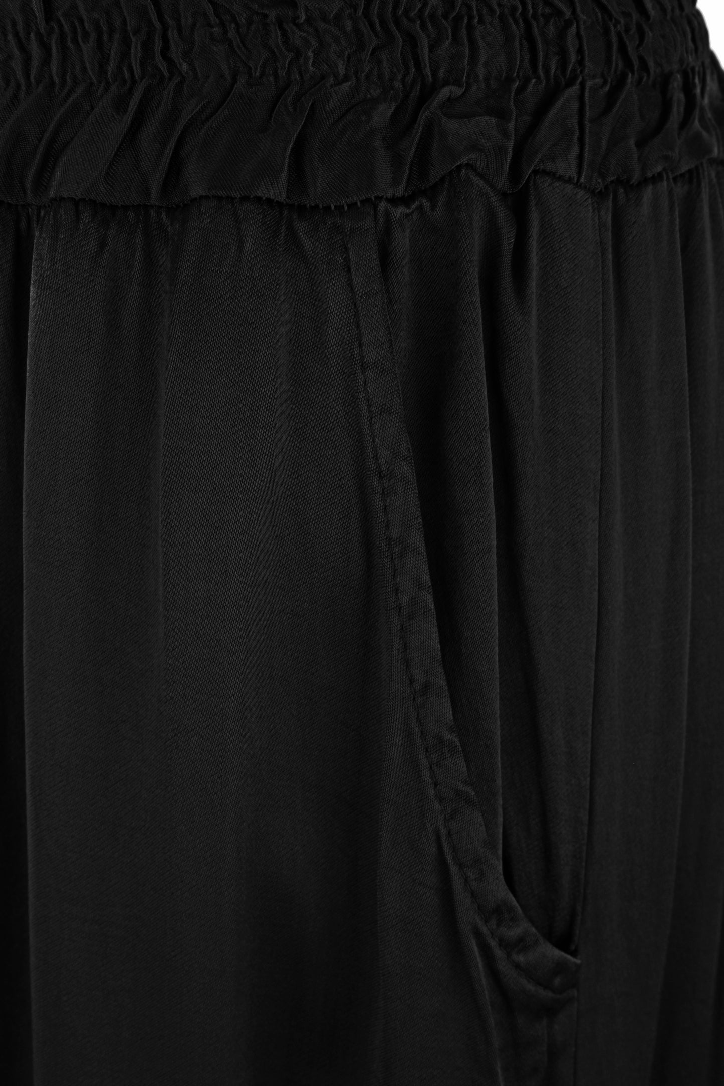 Satin Wide Leg Trouser