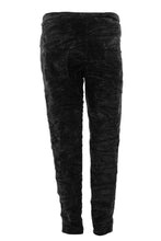 Load image into Gallery viewer, Diamante Stripe Velvet Trouser

