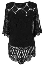 Load image into Gallery viewer, Scoop Hem Crochet Top
