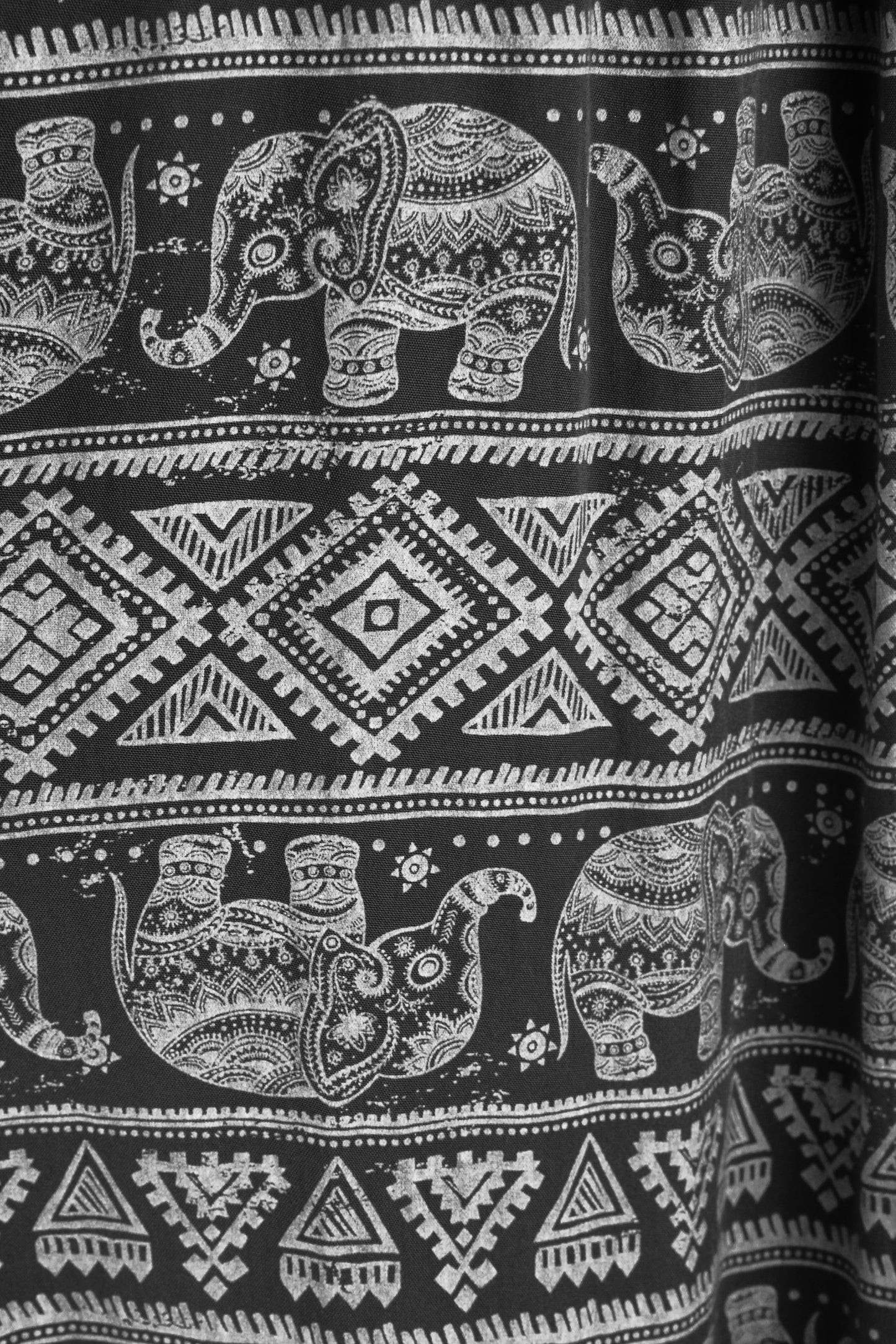 Elephant Print Harem Trouser