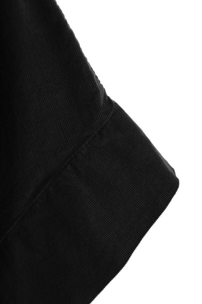 Slash Cowl Neck Corduroy Top