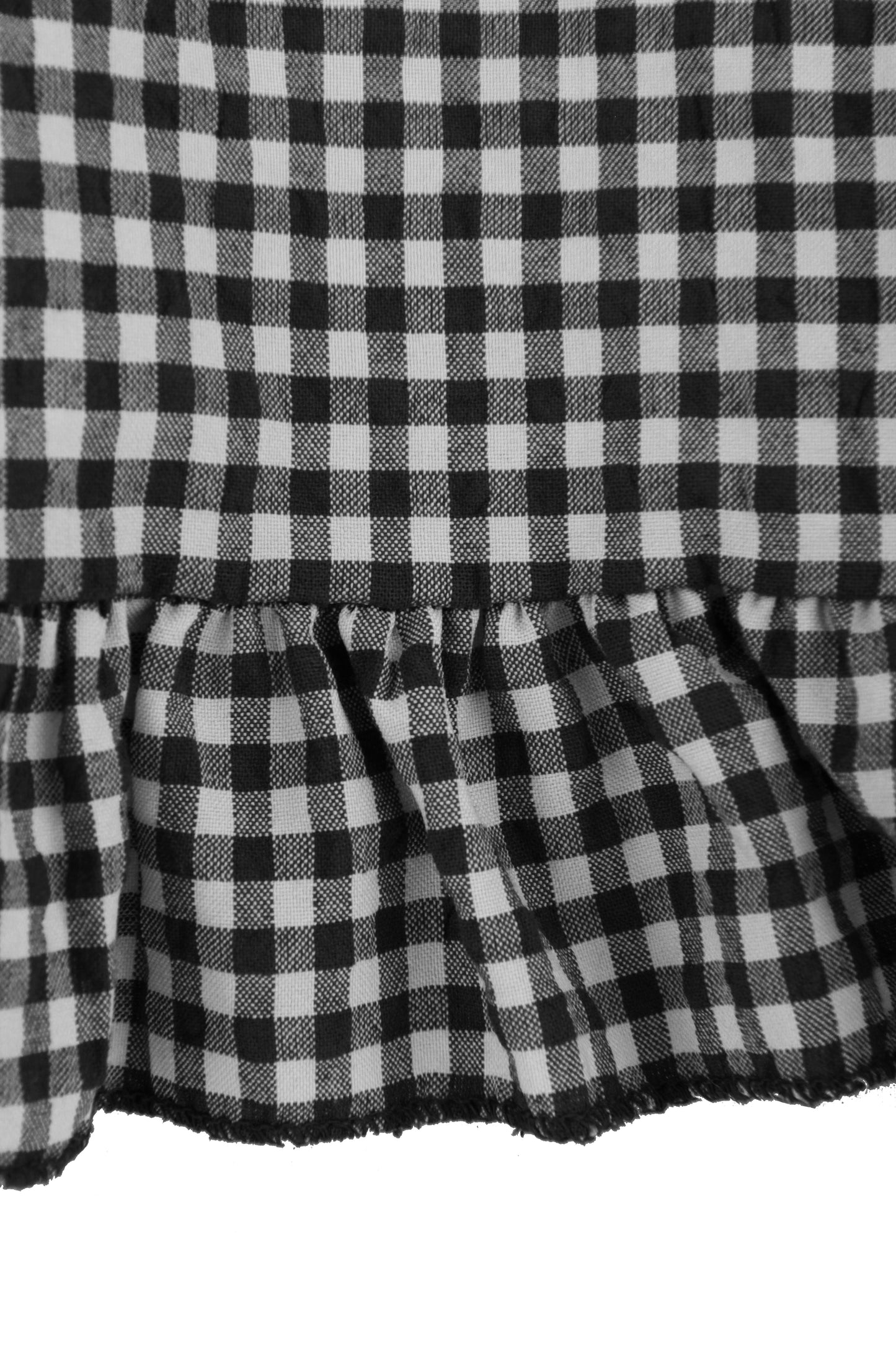 Sleeveless Gingham Top