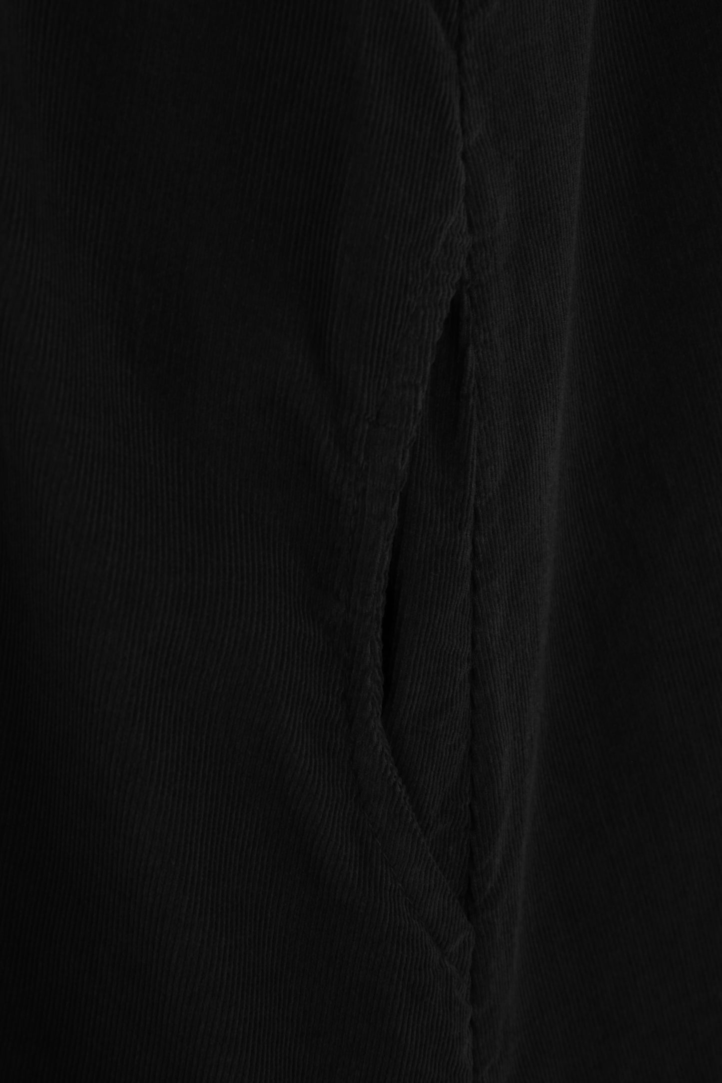 Corduroy Pinafore Midi Dress