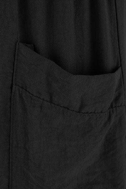 2 Pocket Ankle Length Barrel Leg Trouser