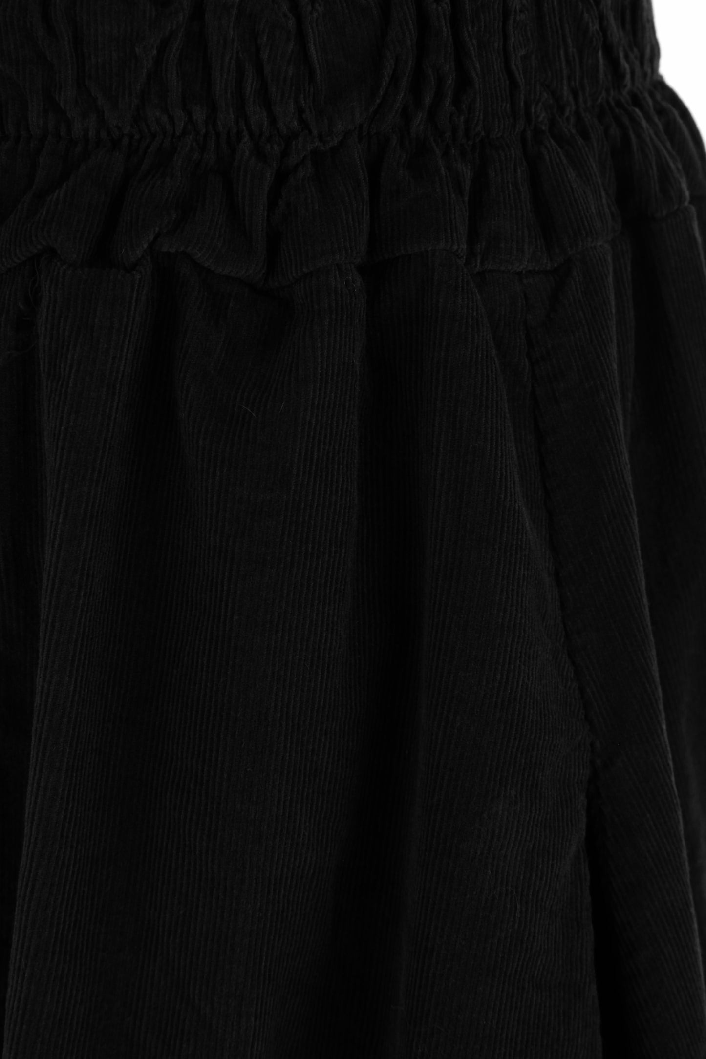 Puffball Corduroy Skirt