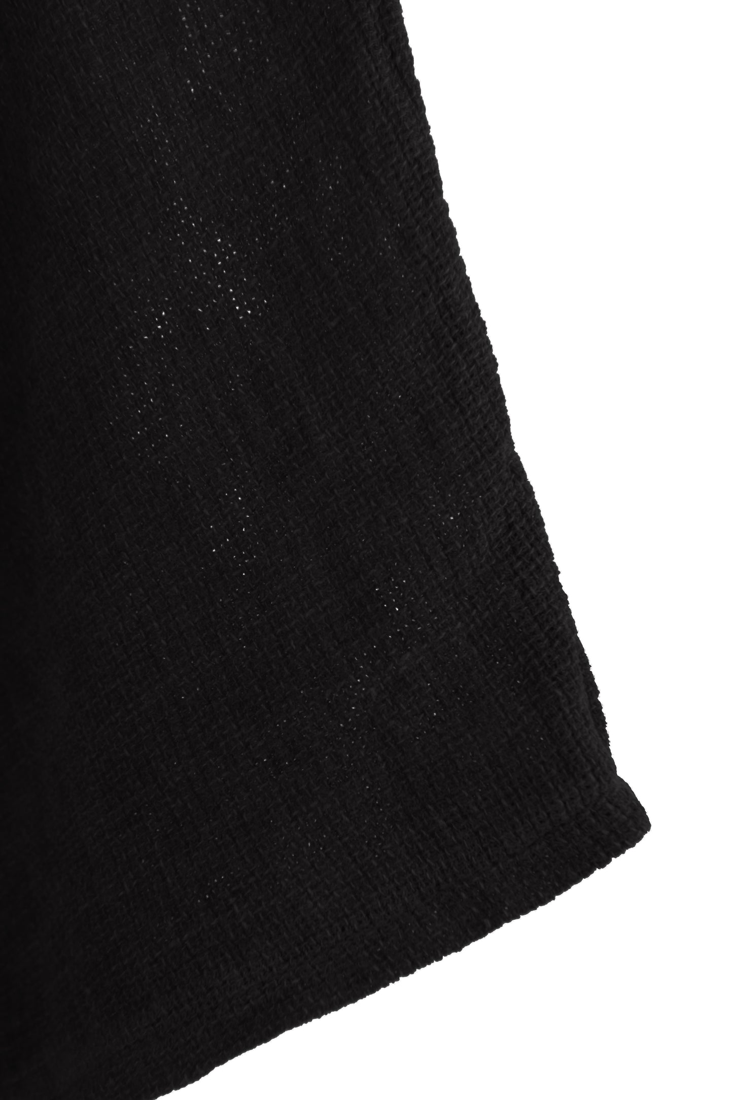 Tiered Hopsack Linen Top