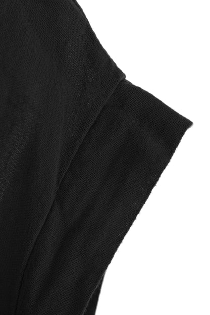Hanky Hem Linen Top