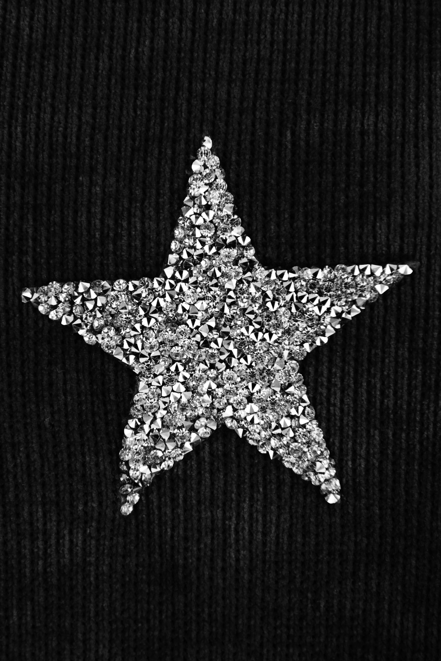 Star Detail Chenille Top